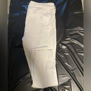 Hollister white pants